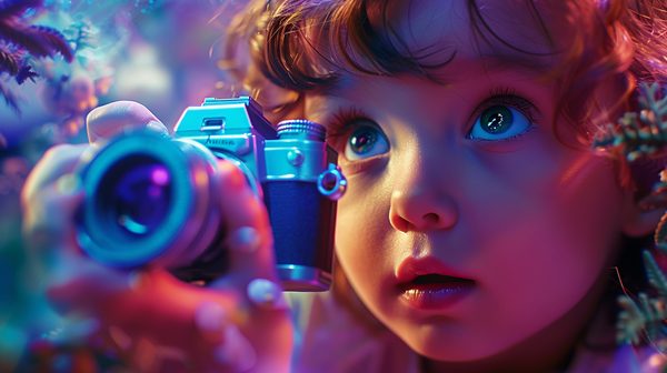 Exploration visuelle : l'appareil photo idéal pour un enfant de 3 ans