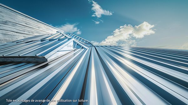 Tôle en acier : les avantages de son utilisation sur une toiture